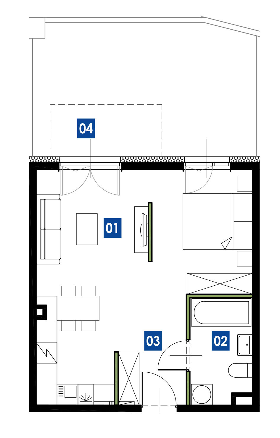 Mieszkanie 1